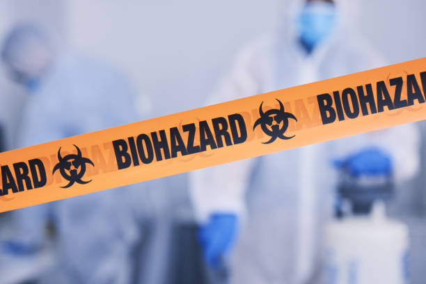 Professional Odor Removal technician working in Robbinsville, NJ